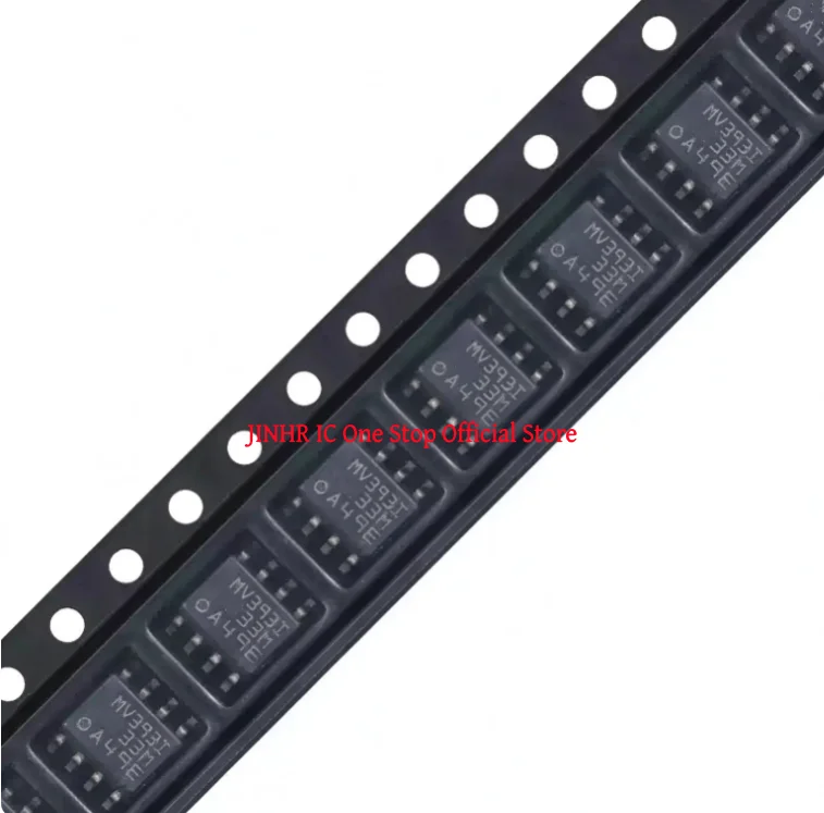 New, 10PCS LMV393 LMV393IDR, Marking MV393I, SOIC-8, Dual channel universal low voltage comparator IC