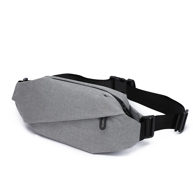 1 قطعة الحد الأدنى الرياضة في الهواء الطلق الجري الركض الخصر حقيبة رجل مقاوم للماء حزمة مراوح أنيق عبر الجسم حقيبة بحزام الخصر حقيبة للرجال