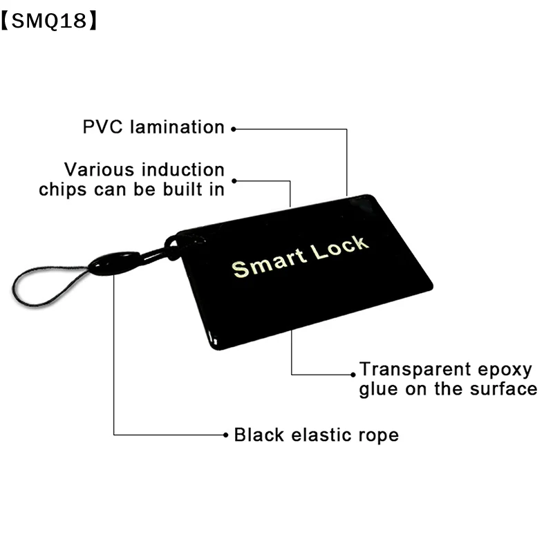 5/10Pcs 13.56Mhz IC Card Electronic Smart Door Lock Card Digital Smart Fingerprint Locks Unlock Small RFID Card【SMQ】
