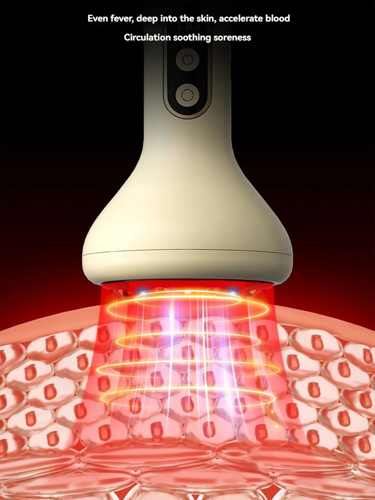 

Портативный массажер для брюшного пресса Гуа Ша на присоске, вакуумное устройство для банок отрицательного давления, массажер для спины, тепловая терапия для рук и ног M