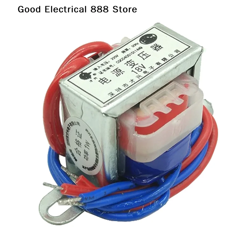 【GE】 1PCS High Quality AC 6V 9V 12V 15V 18V 24V Output Voltage 1W Voltage Copper Power Transformer