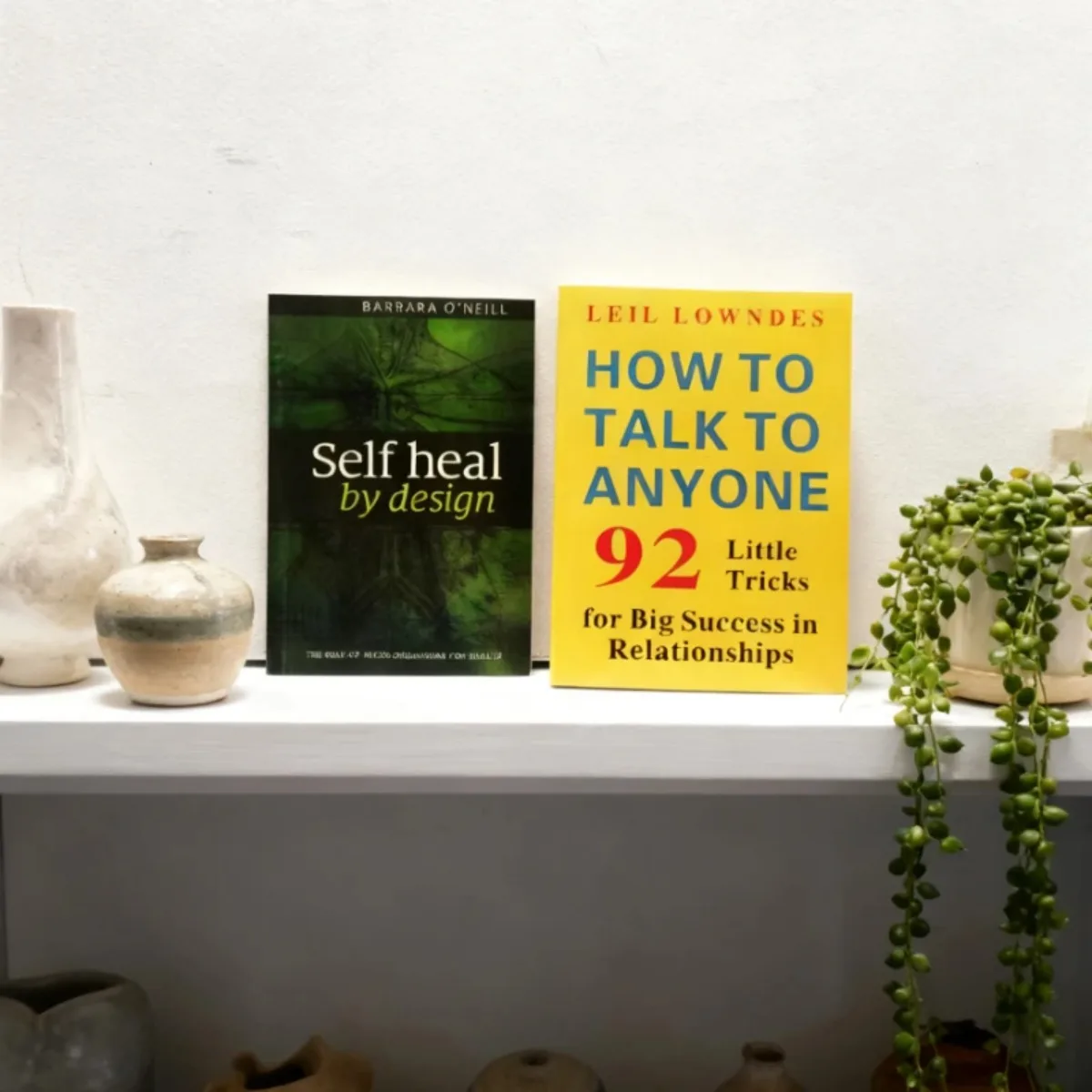 

《How To Talk To Anyone》+《Self Heal By Design》Book Set - 92 Communication Tricks & Self-Heal Guide for Relationships & Wellness