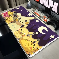 Mouse Pad Gamer XXL Custom Mouse Mat P-pokemonS M-mimikyu Desk Mat Table of Office Carpet Gamer Natural Rubber Mice Pad Mousepad