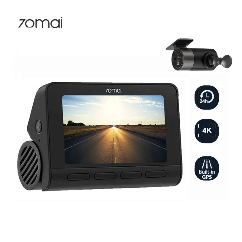

Wholesale 70 mai Dash Cam 4K A800S A00s ADAS APP Control GPS Built-in Car Recorder Video Camera