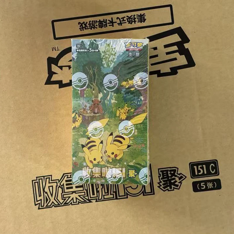 Groothandel Pokémon PTCG Kaarten Vereenvoudigd Chinees Zhu Zi Verzamelset 151 Change Serie Blind Box Kaart Gengar Verzamelkaarten