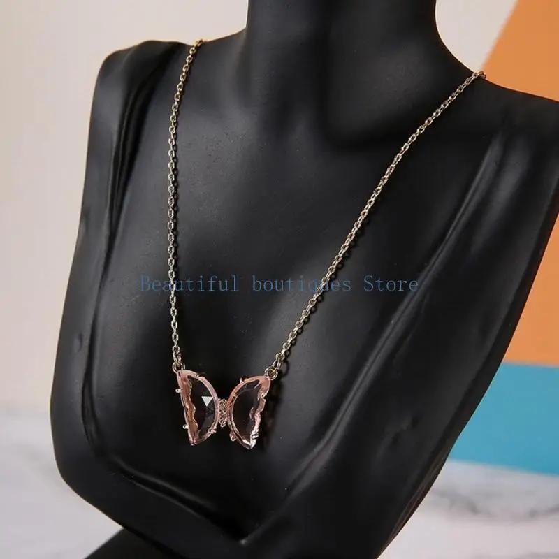 U4LF أقراط عرض حامل الراتنج الملمس قلادة حامل لأقراط القلادة #4