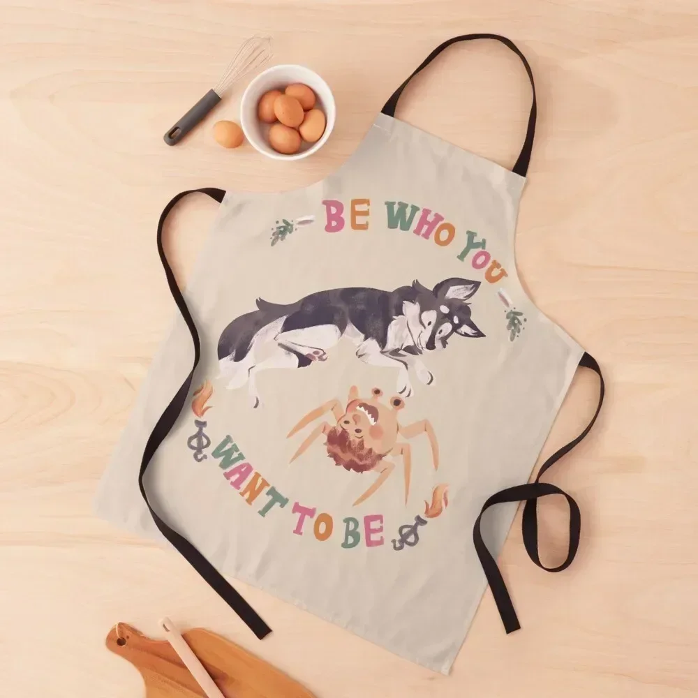 

Be Who You Want To Be 2 Apron For Nail Stylist For Men Kitchen Apras For Women Waterproof Kitchen Women Apron