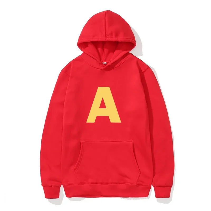 2026 Heißer Alvins and The Chipmunk Fashion Unisex Freizeit-Sportbekleidung Hoodie Alvins Chipmunk Halloween-Kostüm Damen Herren Pullover Oberteile – Detail 8