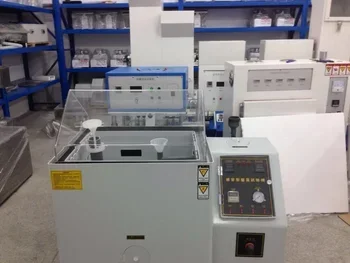 zz Für ASTM/ISO/CE/ROHS PLC Touchscreen 108L oder maßgeschneiderte Salzspray Salznebel Korrosionstestkammer