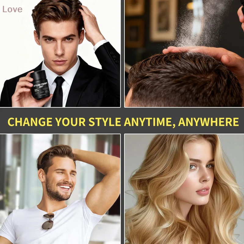 

[L&P] DOLANJN Hair Volumizing Powder Fluffy Hair Powder Increase Hair Volume Instantly Long-Lasting Styling For Men Women