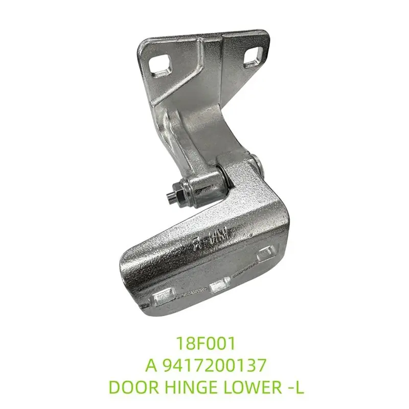 LLCS-Upper& Lower Left Door Hinge Limiter 1 Pair A9417200037 A9417200137 For Mercedes-Benz Actros MP1 MP2 MP3 941/944 1996-2013