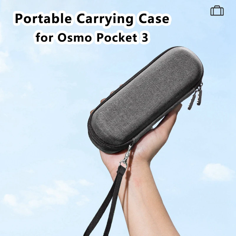 Portable Carrying Case for DJI Osmo Pocket 3 Handheld Gimbal Camera Accessories Handbag Storage Bag Hard Shell Inner Lining Box