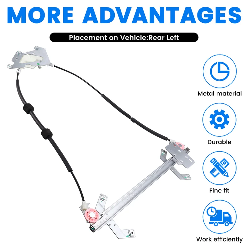 

A02Q-Car Rear Door Window Regulator Without Motor For Mercedes Benz W463 G-Class G500 G55 G550 G63