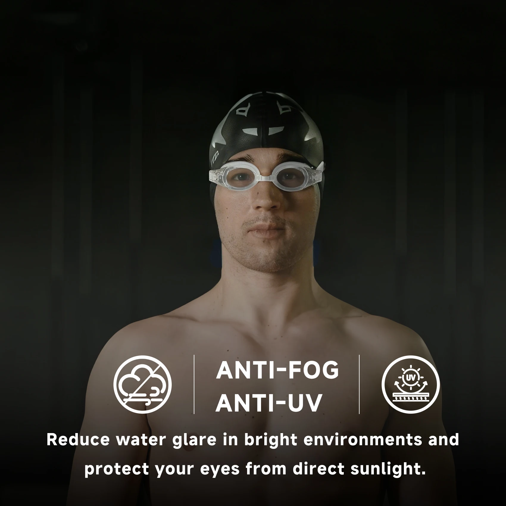 Schwimmbrille für Hyperopie-Myopie – Universelle, verstellbare verschreibungspflichtige Schwimmbrille für Erwachsene, Teenager und Kinder für verschiedene Augen – Detail 16