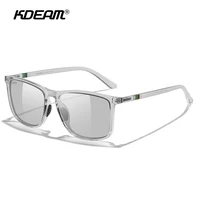 KDEAM Gafas de sol polarizadas para hombre de gran tamaño con lentes fotocromáticas Gafas de sol de gran tamaño para pescar Estuche de 157 mm de ancho incluido