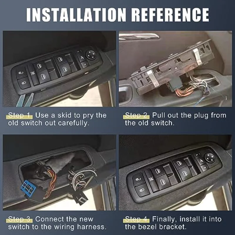 لشركة هيونداي جيتز 2005 ماتريكس كيا كارينز ماستر مفتاح نافذة الطاقة الكهربائية 93570-1C110 935701C110 اكسسوارات السيارات تصفيف السيارة #4