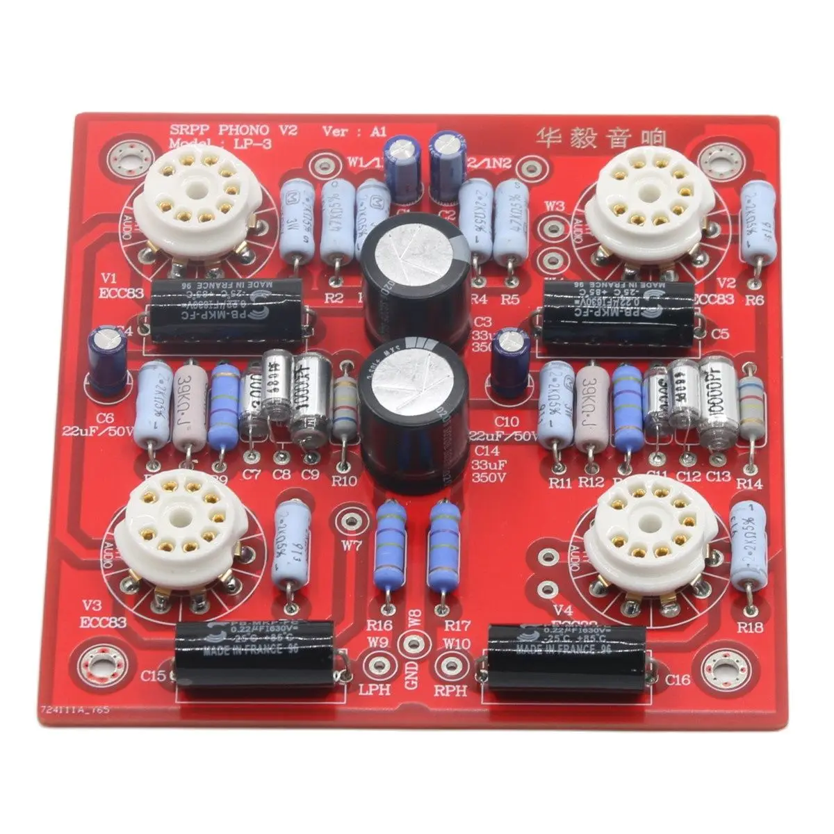 

Based on Audio Note Circuit ECC83 Vacuum Tube SRPP MM Phono Amplifier Board Assemble & Kit For DIY Turntable