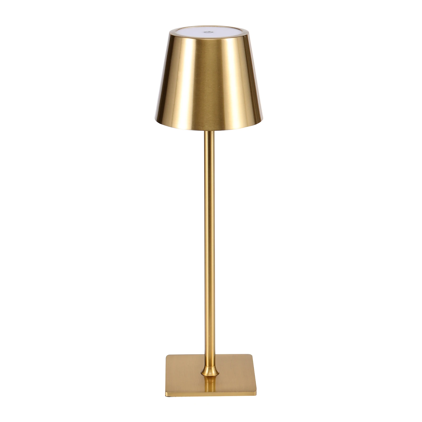 Led Portable Table Lamp 5000mAh Cordless Table Lamps Rechargeable, Gold Battery Lamp for Outdoor, Home, Study, Restaurants, Bedr