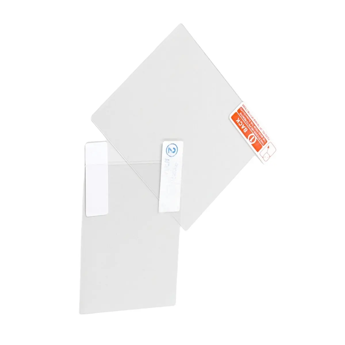 AA80 4PCS for Screen Protector Top Bottom Tempered Glass Film Clear PET Protective Film