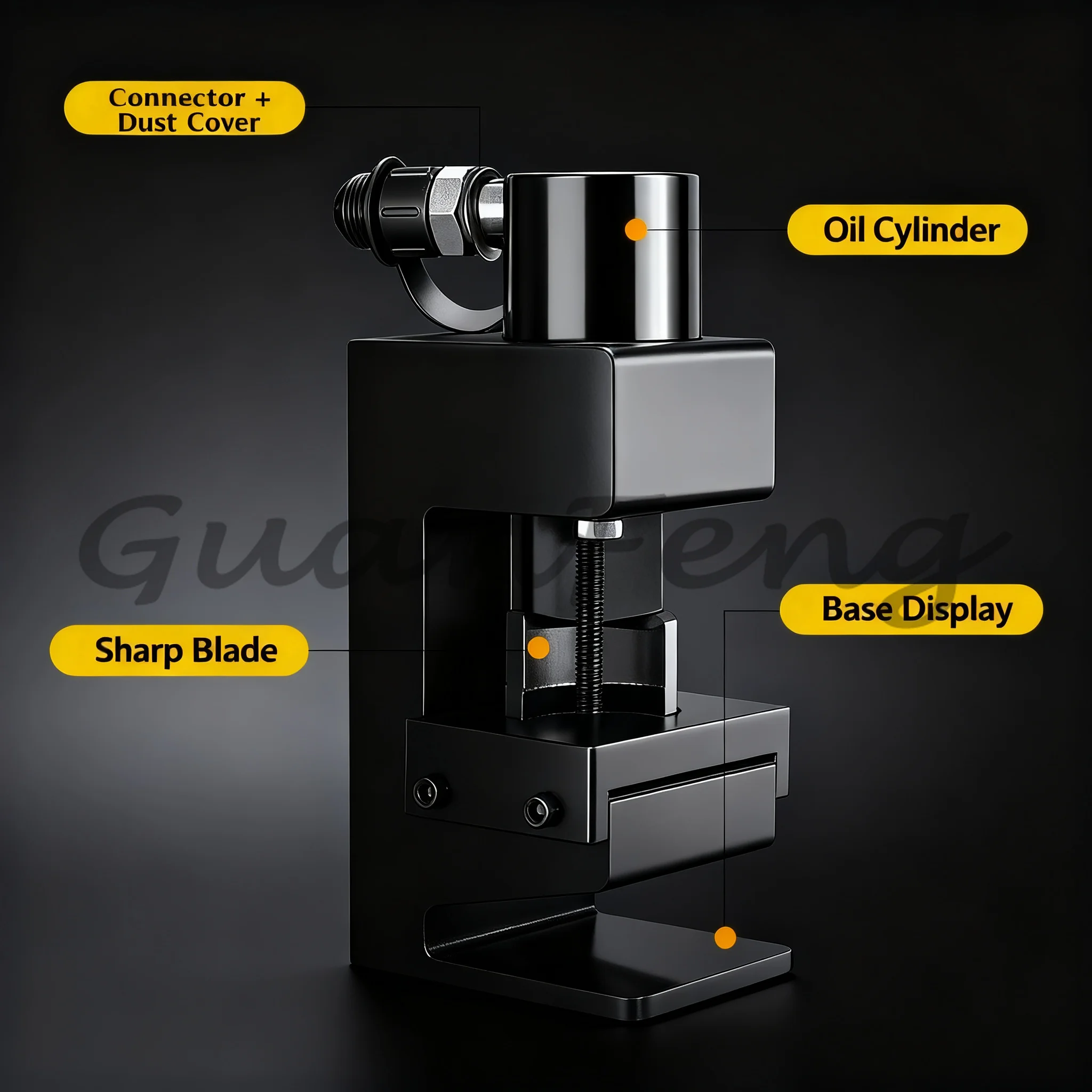 Split‑Type Hydraulic Angle Steel Chamfering Machine Easy‑Operate Round Edge Cutter for Metal Steel Profile Processing