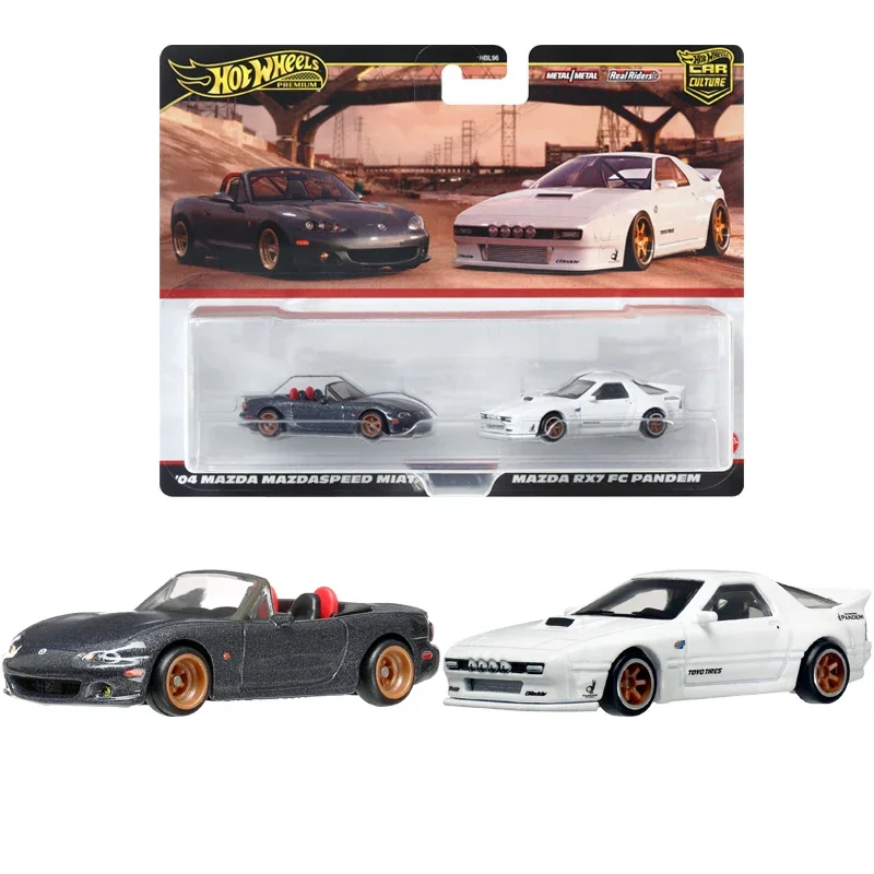 Offizielle Hot Wheels Premium Car Culture Jungenspielzeug 1:64 Druckguss Ford Sierra Cosworth Escort RS Toyota Mercedes Benz Mazda