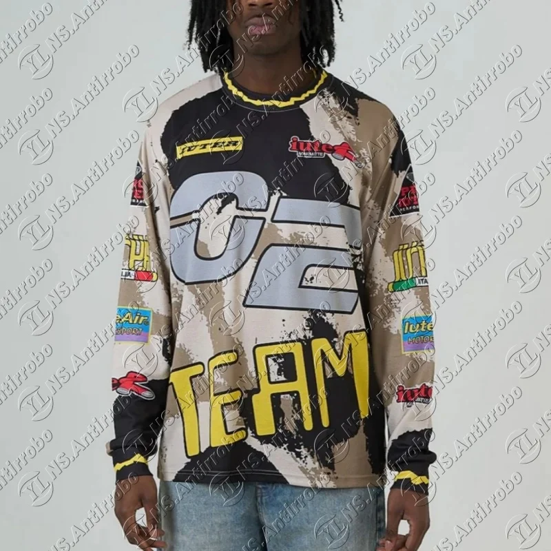 

Men's Sunscreen Off Road Motorcycle Sportswear Racing Long Sleeve Off Road Motorcycle Endurance Race Mountain Bike Shirt