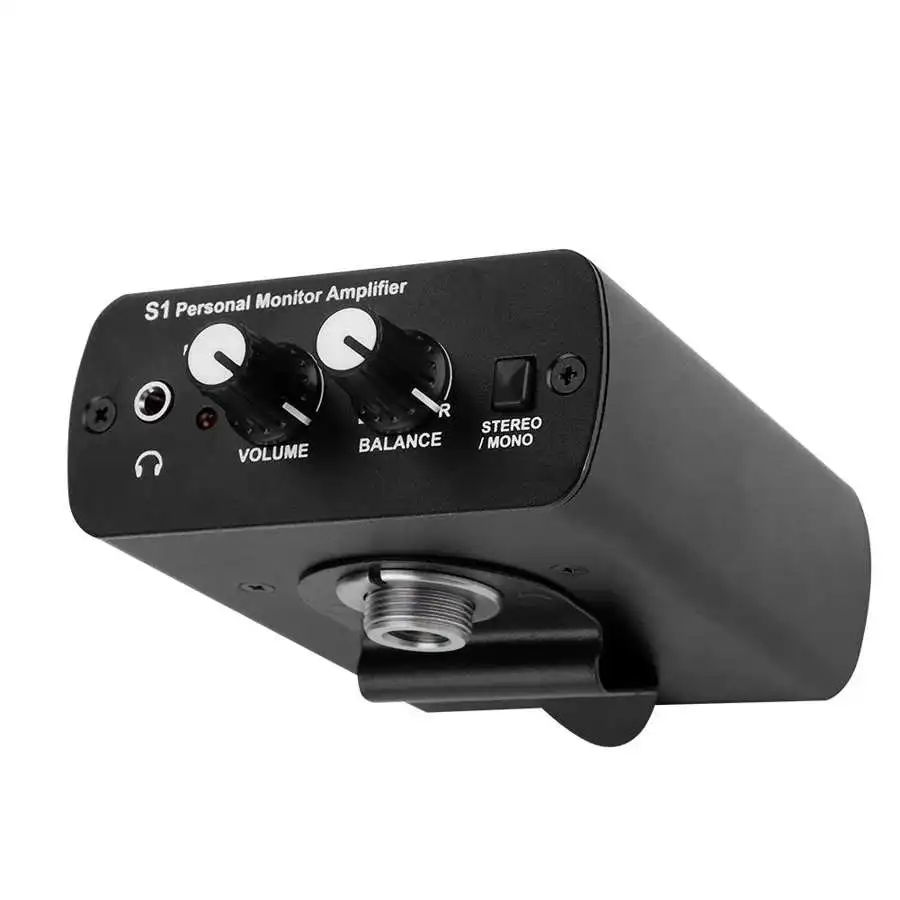 For ANLEON S1 Ear Monitor Headphone Amplifier In-ear Monitoring System Stage Studio In-ear Monitor Amplifier 100-240V