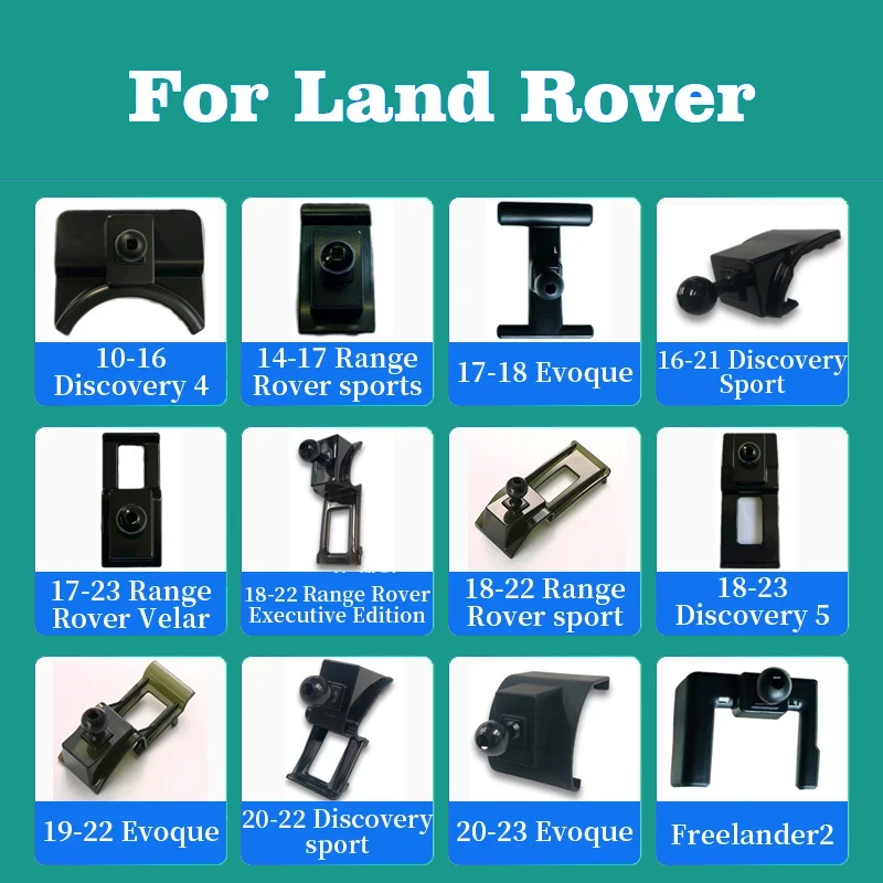 

For Land Rover Evoque Velar Executive Discovery 4 5 Range Rover Sport Accessories Car Phone Bracket Buckle Holder Special Base