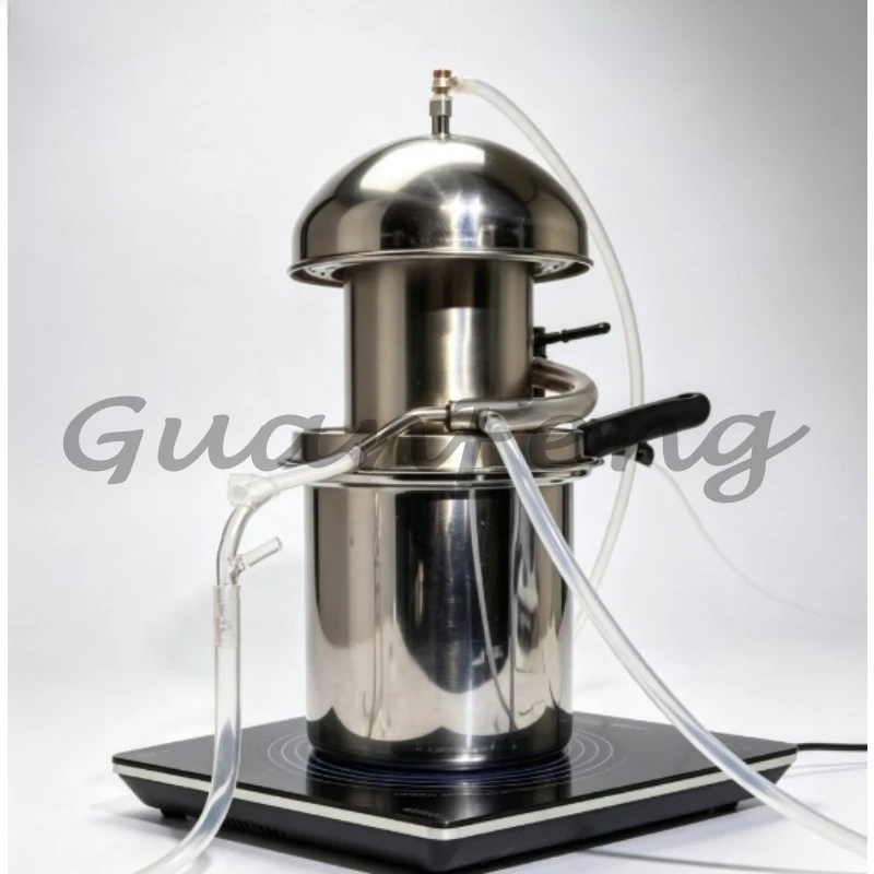 304 stainless steel household still, essential oil refining equipment