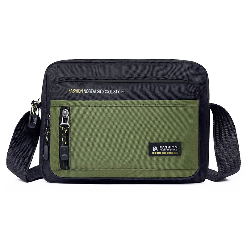 NEW Men Crossbody Bag Single Shoulder Bags Big Capacity Storage Bag Multi-Pockets Business Crossbody Bags for Work Traveling