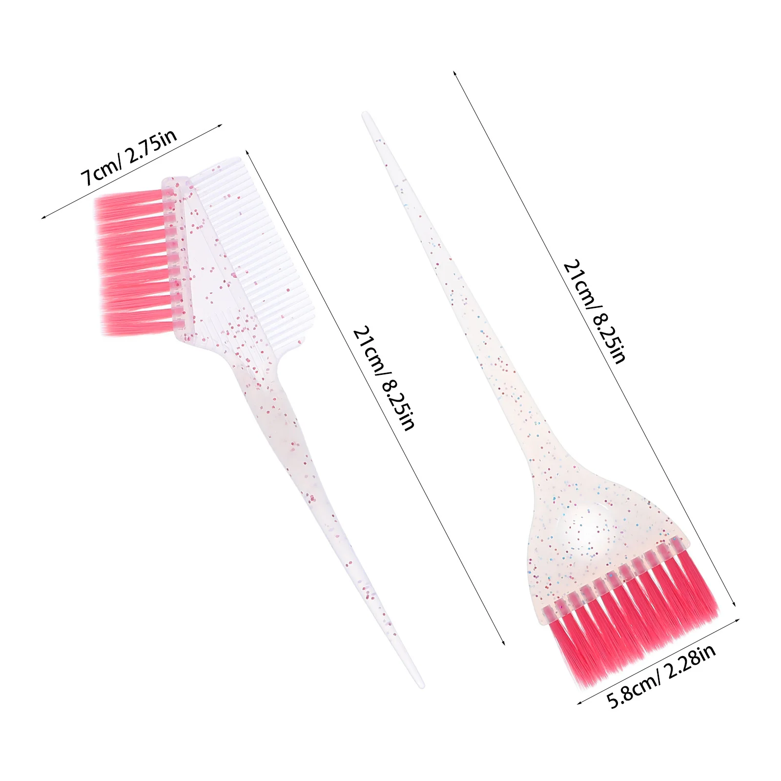 مجموعة واحدة من أدوات صبغ الشعر تتضمن أمشاط تنعيم وإثارة من الدرجة الاحترافية لتطبيق الألوان الموحدة في #4