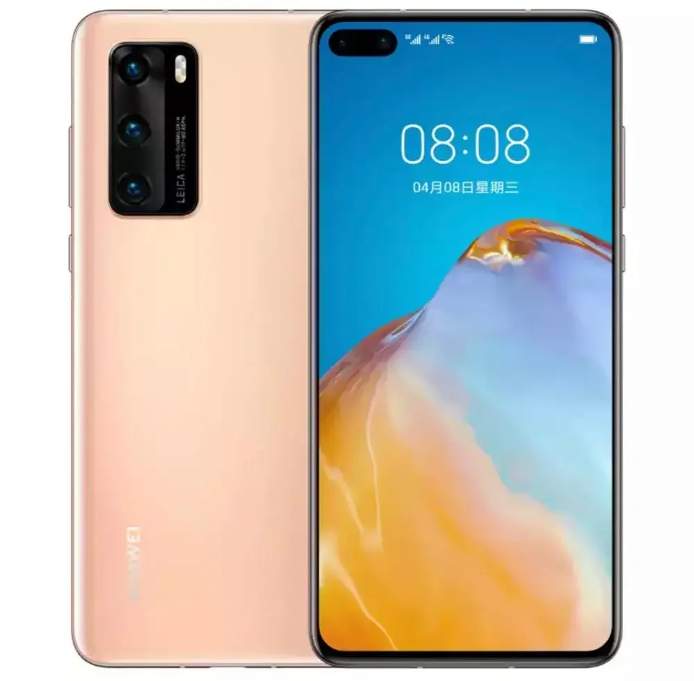 Смартфон HUAWEI P40 5g Kirin 990 5g 6,1-дюймовый OLED-экран 50 МП Leica камера 3800 мАч 22,5 Вт зарядка HarmonyOS оригинальный используемый телефон