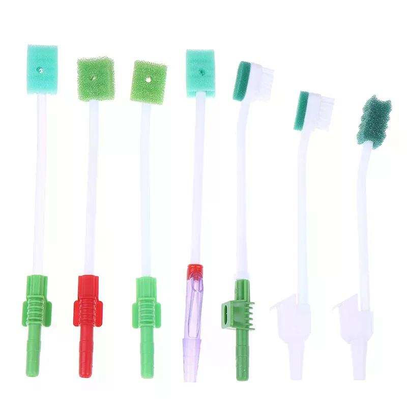 1PCS Oral Care Disposable Medical Sponge Toothbrush ICU Suction Swab Single Use Suction Toothbrush System Oral Hygiene
