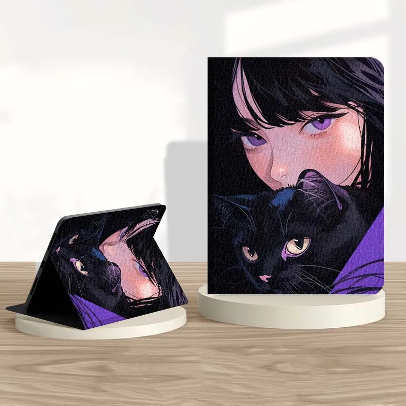 

Чехол для планшета Cartoon Beautiful Girl Art для Honor Tab Pad 6 7 8 9 X8 V7 V8 X9 13 X8a X9a Pro 10 Magic GT GT2 10,1 13,3 дюйма