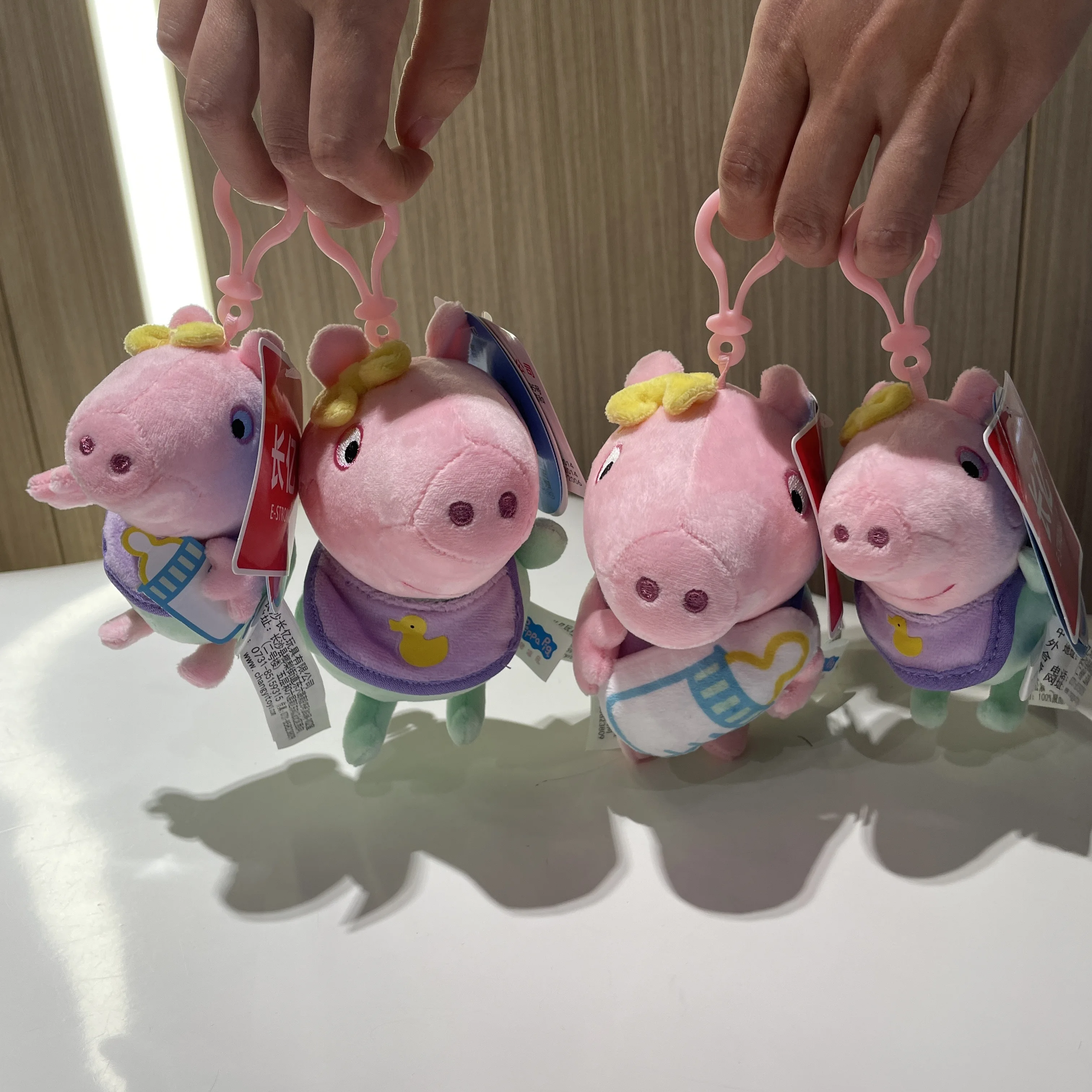 100 % echter Peppa Pig Evy Dinosaurier Teddybär Peppa George Evie Plüschtier Junge Mädchen Geburtstagsgeschenk Spielzeug Weihnachten Stoffpuppe – Detail 2