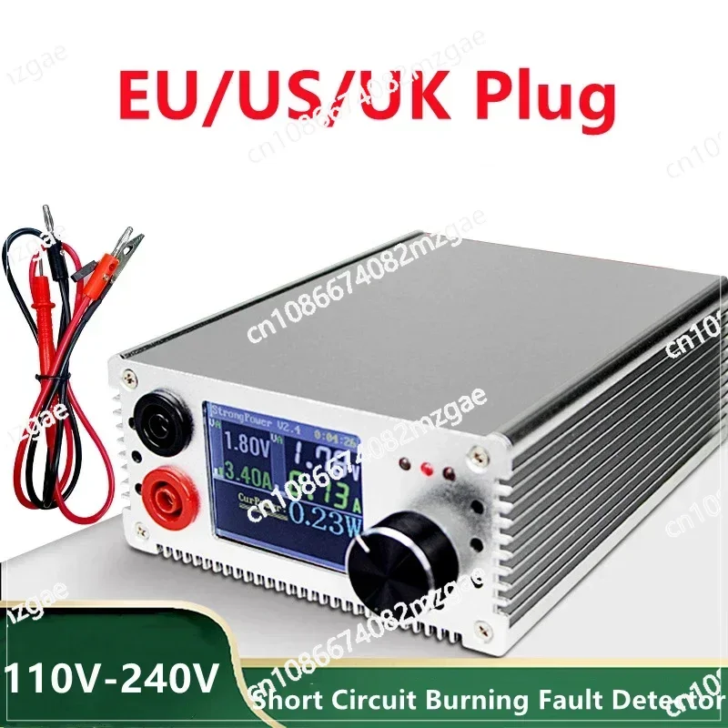 Portable Adjustable DC Stable Power Supply Short Circuit Detector With LCD Display Aging Test Machine Fault Detector Repair Tool