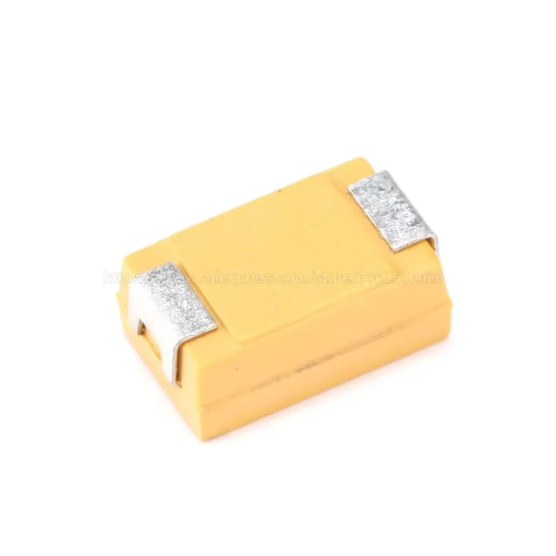 10PCS 100UF 107 107K 6.3V 10V 16V 20V B C D 3528 6032 7343 10% SMD 107J 107A 107C 107D Tantalum Capacitor