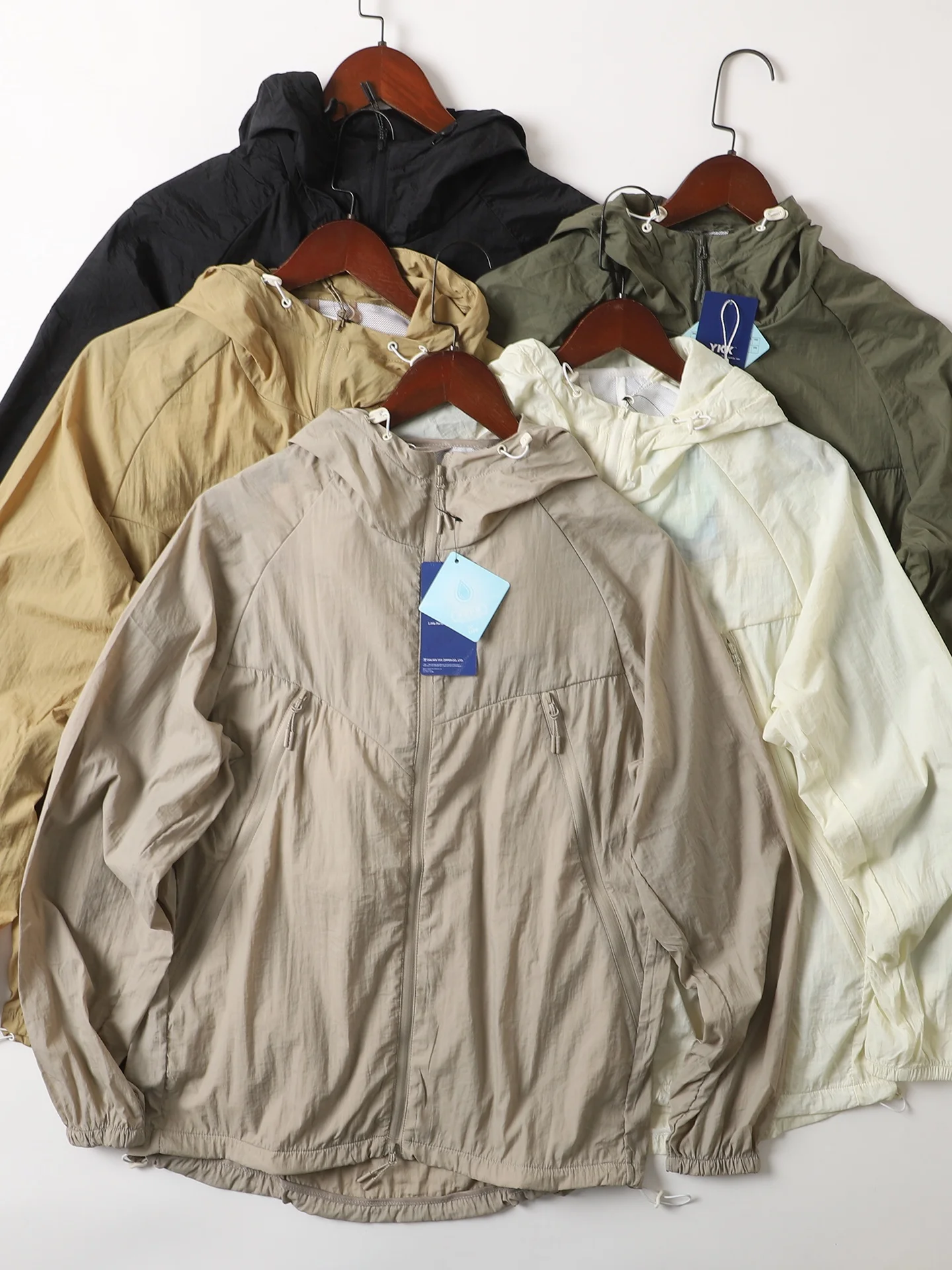 

Мужская легкая дышащая летняя уличная куртка Fce с капюшоном, повседневное велосипедное пальто, тихая стойка, нейлоновая ткань