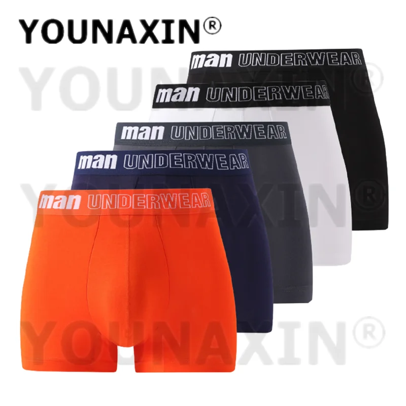 5 Pieces Large Size Men Underwear Boxers Briefs Shorts Undies Big Panties Knickers Bamboo Fiber M L XL 2XL 3XL 4XL 5XL 6XL 7XL