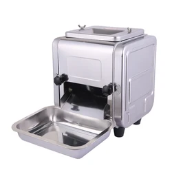 Stainless steel electric commercial multi-function meat cutter meat grinder slicing and shredding cooked food and vegetables