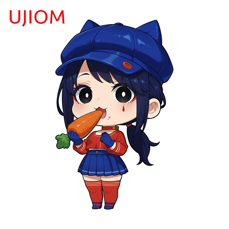 UJIOM Super Kawaii Miside Mita Wall Sticker Unique Solar Panel Decals Suitable For Occlusion Scratch Bedroom Bathroom Decor