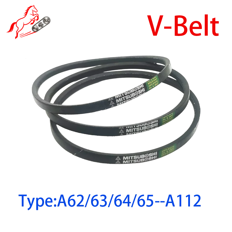 

V-belt TypeA62/63/64/65~A112 for industrial and agricultural equipment transmission V-belt in JapanMITSUBOSHI