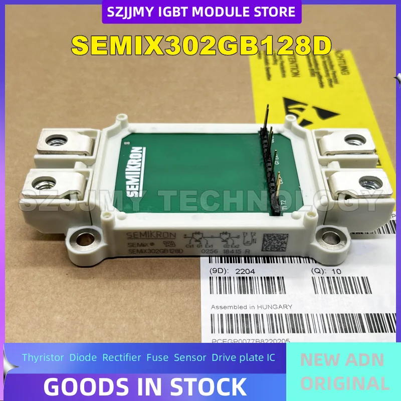 

SEMIX604GB12T4S SEMIX302GB128D SEMIX302KD16S NEW ORIGINAL IGBT Module IN STOCK