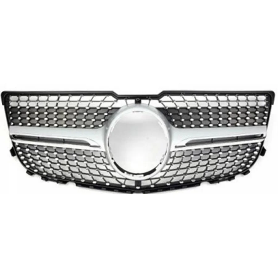 

FOR 2013-2015 Mercedes-Benz X204 GLK-CLASS SILVER Car Grille