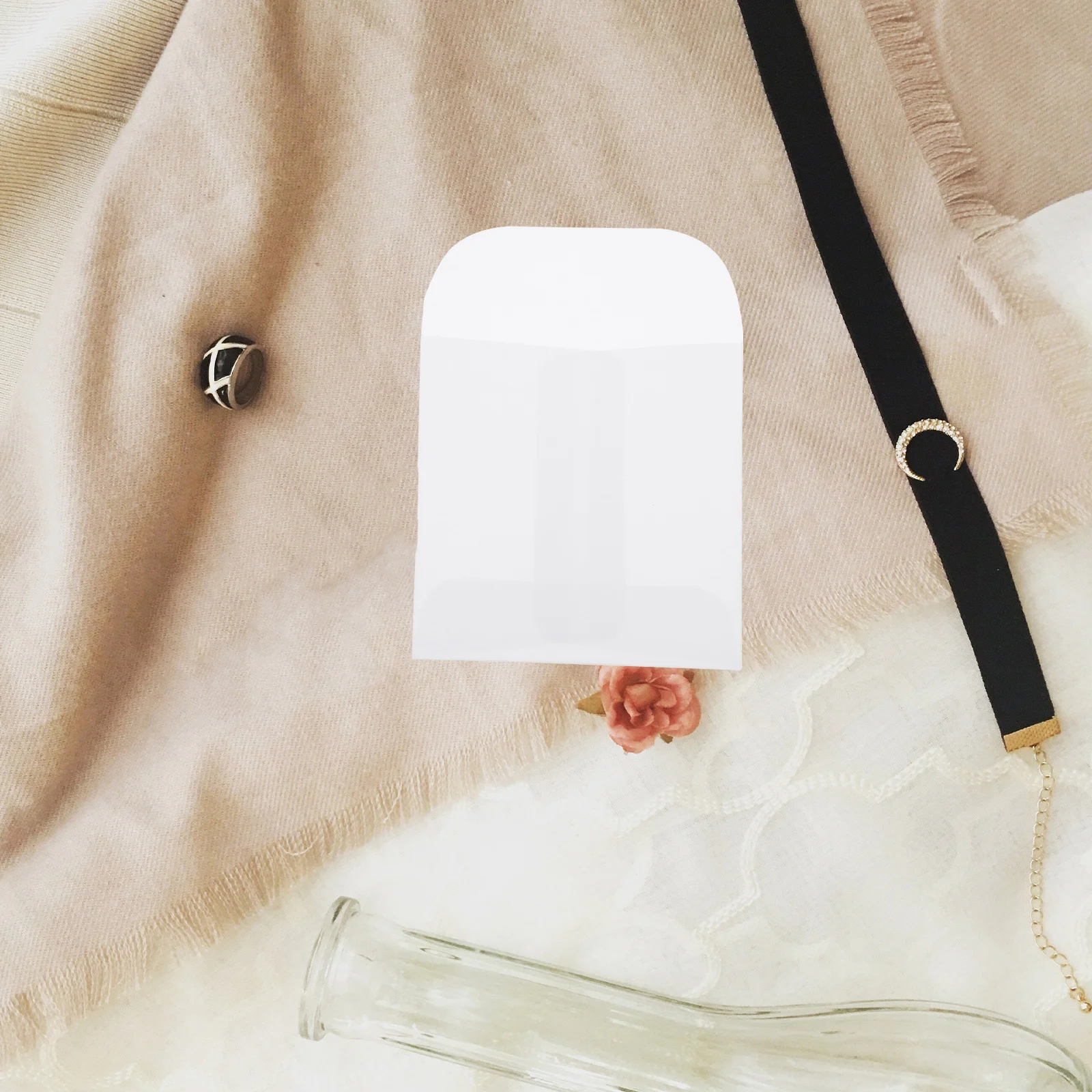 

50 Pcs Small Parcel Gift Bag Paper Storage Envelope Tiny Envelopes Bags for Jewelry Parts Pouches