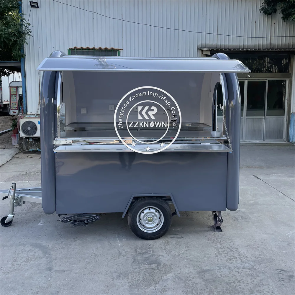 

Custom Mobile Kitchen Burger Fast Food Truck Hotdog Bbq Fast Food Trailer Cart Concession Coffee Shop Food Truck With VIN CE