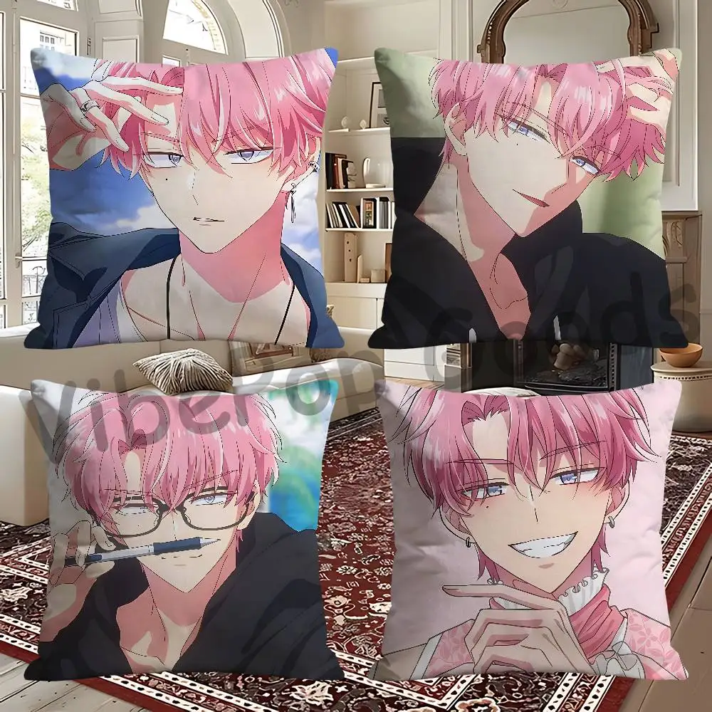 T-Tamon K-Kun T-Tamons B-Side 30x30 60x60 40x40 45x45 50x50 cm Pillow Case Holiday Print Cushion Cover Home Textile