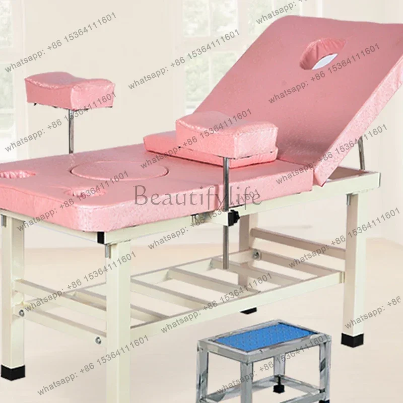 Factory Direct Sales Nordic Gynecological Examination Massage Tables Modern Multifunctional Massage Tables Liftable Furniture Li