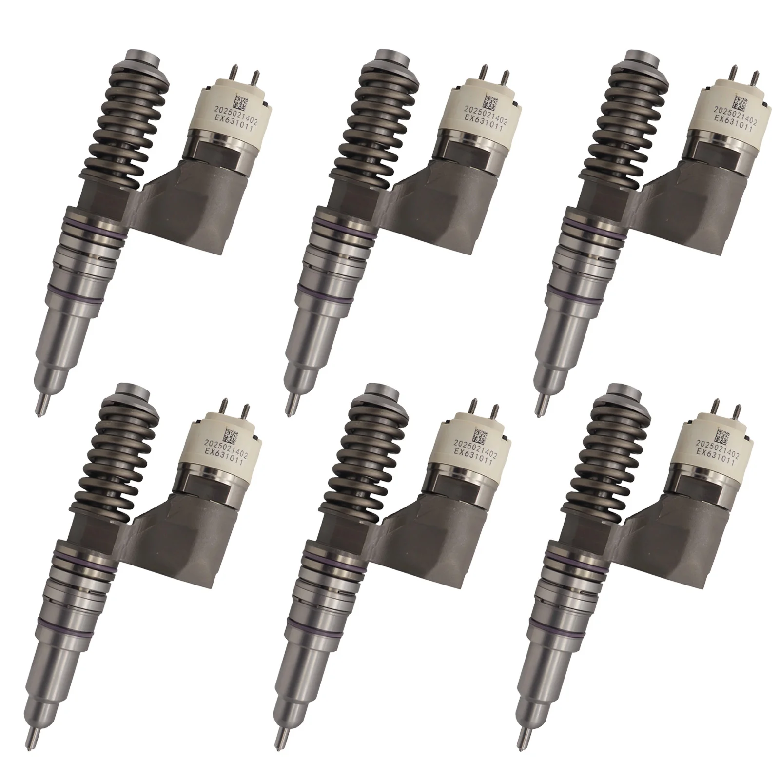 6PCS Fuel Injector BEBE4B17101 For JD 6125 EX631011 SE50
