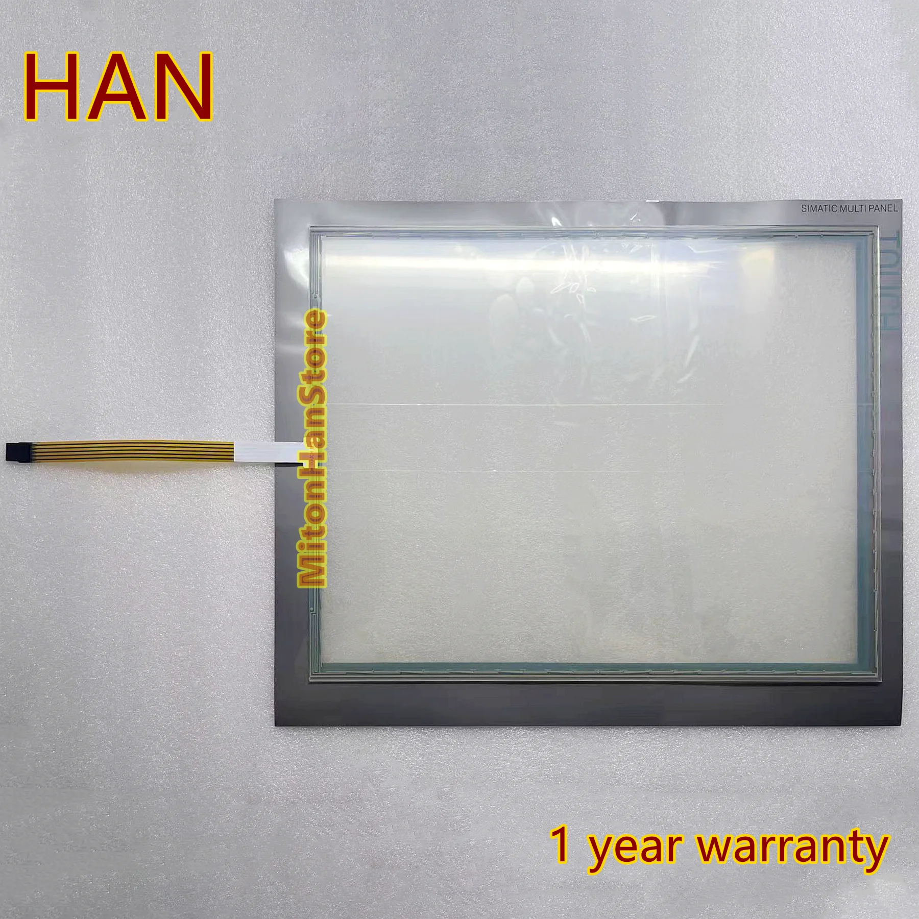 

For MP377-19 6AV6644-0AC01-2AX1 6AV6 644-0AC01-2AX1 Touch Panel Screen Glass Digitizer Protective Film Overlay